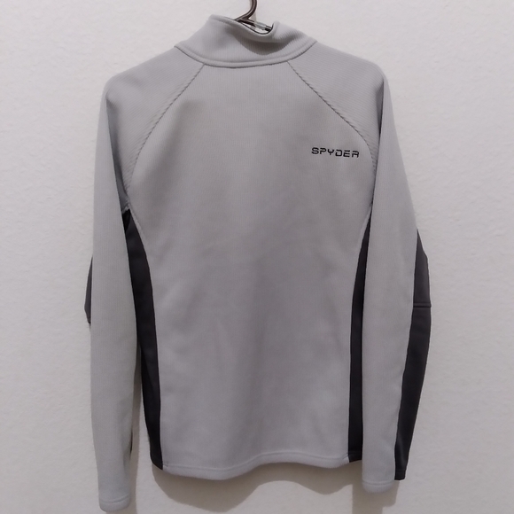 Men's Spyder Pullover, 1/2 Zip, Size Medium - Picture 2 of 2